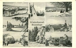 003241 Winterkurort Braunlage Mehrbildkarte 1954 - Braunlage