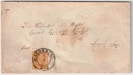 Preußen, Nr. 12a, Brief " Magdeburg ", Mi. 70.- +   Sehr Gute Erhaltung   , #a269 - Storia Postale