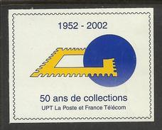 VIGNETTE - LA POSTE - 50 ANS DE COLLECTIONS - 1952 - 2002 - Briefmarkenmessen