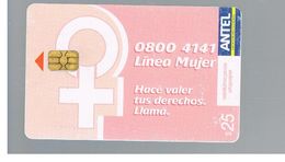 URUGUAY -   2006  LINE WOMAN  - USED  -  RIF. 10463 - Uruguay