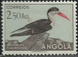 Angola 1951 Birds In Natural Colors A32 African Skimmer MLH - Marine Web-footed Birds