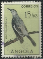 Angola 1951 Birds In Natural Colors A31 White Winged Babbling Starling Canc - Coucous, Touracos