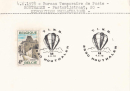 Belgique - Bureau De Poste Temporaire - Houthalen - Pastorijstraat, 20 - Exposition Philatélique - Transit Offices