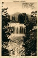 Saint Nectaire CPA CP 63 Puy De Dôme  Cascade Du Saillant L'Auvergne Poétique - Saint Nectaire