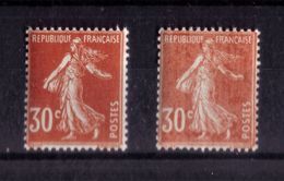 N* 360 (timbre Normal Et Timbre Avec Mauvaise Impression)NEUF** - Unused Stamps