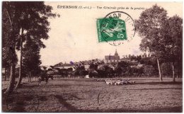 28 EPERNON - Vue Générale Prise De La Prairie - Epernon