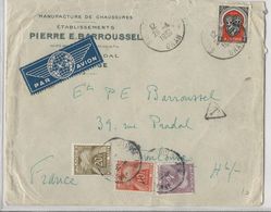Lettre D'Oran à Toulouse - 1951 - Taxée à 34 Frs - 1859-1959 Lettres & Documents