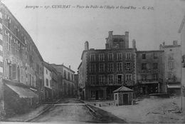 Place Du Poids De L'huile Et Grand'rue - Cunlhat