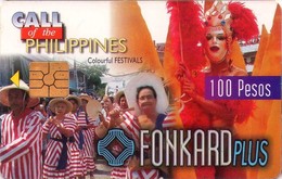 FILIPINAS. PH-PLDT-0002D. Colourful Festivals. (Exp. 09/30/99). (028). - Philippinen