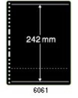 PRINZ Stock Pages 6061 Prinz-System 1 Pocket 242 Mm Height - Fogli Bianchi