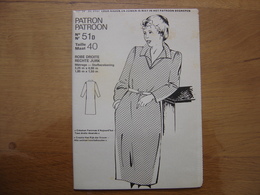 Patron Patroon ROBE DROITE Femmes D'aujourd'hui MODE Vintage - Patronen