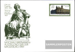 DDR P103 Official Postcard Unused 1989 Postal Museum - Autres & Non Classés