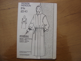 Patron Patroon IMPERMEABLE Femmes D'aujourd'hui MODE Vintage - Patterns
