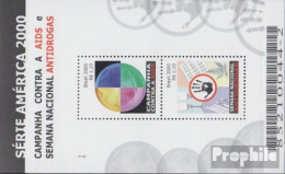 Brasilien Block113 (kompl.Ausg.) Postfrisch 2000 Kampf Gegen Aids - Unused Stamps