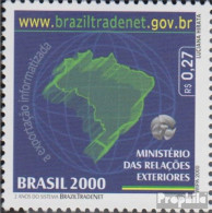 Brasilien 3027 (kompl.Ausg.) Postfrisch 2000 Webseite Des BrazilTradeNet - Ongebruikt