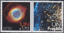 UNO - Wien 788-789 Paar (kompl.Ausg.) Postfrisch 2013 Weltraum - Unused Stamps