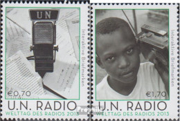 UNO - Wien 764-765 (kompl.Ausg.) Postfrisch 2013 Radio - Ungebraucht