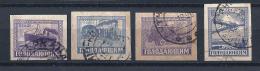 URSS520) URSS REPUBBLICA SOCIALISTA 1922 -Pro Affamati Territori Del VOLGA - Serie Cpl 4 Val USED - Used Stamps