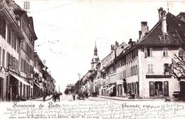 Souvenir De Bulle Grande Rue - Bulle