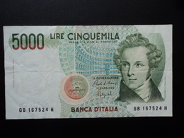 ITALIE : 5000 LIRE  12.1.1988      CI 76 BS 541 * / P 111b        TTB+ - 5000 Lire