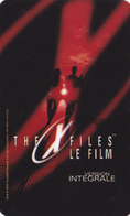 TC Prépayée Prepaid Kertel The X Files Film Movie - Autres Prépayées