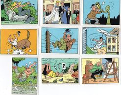 Lot Van 9 Stickers - Suske En Wiske / Bob Et Bobette / 1995 - Suske & Wiske