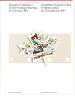 CANADA FOLDER - 1984 Souvenir Collection Of The Postage Stamps Of CANADA - Complete Of STAMPS - Complete Years