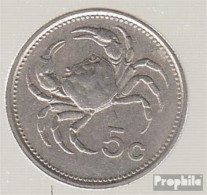 Malta KM-Nr. : 77 1986 Stgl./unzirkuliert Kupfer-Nickel Stgl./unzirkuliert 1986 5 Cent Emblem - Malte