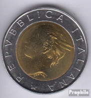 Italien KM-Nr. : 193 1998 Stgl./unzirkuliert Bimetall Stgl./unzirkuliert 1998 500 Lire FAO - 500 Lire