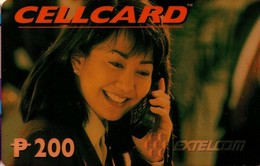 FILIPINAS. GIRL CELLCARD - EXTELCOM. P200. 05-05-1998. (011) - Philippines