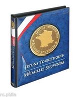 ALBUM NUMISMATIQUE POUR JETONS TOURISTIQUES -LINDNER - Autres & Non Classés