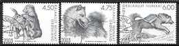 Groënland 2003 N° 372/374 Chiens De Traineaux Obliétérés - Used Stamps