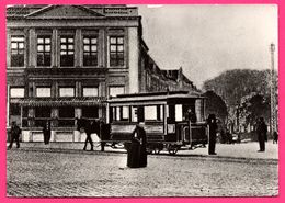 Grote Markt Zwolle - Omstreeks 1910 - Tramway Tiré Par Un Cheval - Animée - 1972 - Foto KEUZEKAMP - Zwolle