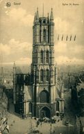 Belgique Belgie Gand Gent Flandre Orientale 2 CARTES Eglise St Jacques  Et église St Bavon - Gent