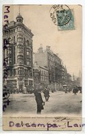 - MELBOURNE - Victoria -  Corner Of Elisabeth And Collins Streets, écrite, Animation, 1906, épaisse, TBE, Scans. - Melbourne