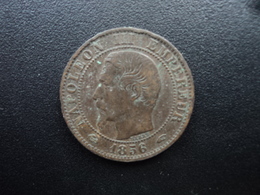 FRANCE 5 CENTIMES  1856 A   F.116 / G.152 / KM 777.1    TTB - 5 Centimes