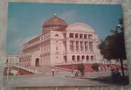 America - Brasile - Manaus - Teatro Amazonas 1985 Animata - Manaus