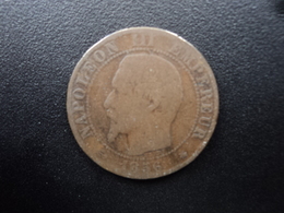 FRANCE 5 CENTIMES  1856 BB    F.116 / G.152 / KM 777.3     B+ - 5 Centimes