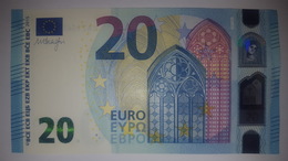 20 EURO S011G6 Draghi Italy Serie SA Charge 16 Perfect UNC - 20 Euro