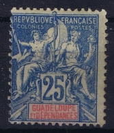 Guadeloupe:  Yv 43  MH/* Flz/ Charniere - Unused Stamps