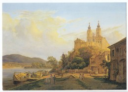 Niederösterreich Blick Auf Stift Melk. 1841 ( Aussnitt ) Thomas Eder ( 1793-1875) Nied.Landesmuseum - Melk