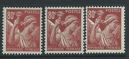 [22] Variété :  N° 431 Type Iris 3 Nuances ** - Neufs