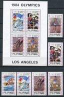 1984- FILIPPINE- OLYMPIC G.SPECIMEN- 6 VAL.+ S.S. M.N.H.- LUXE !! - Summer 1968: Mexico City