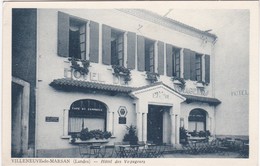 VILLENEUVE De MARSAN - Hôtel Des Voyageurs - Café Du Commerce - Villeneuve De Marsan