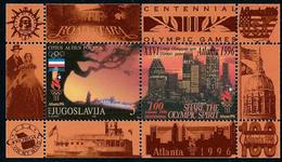 Yugoslavia 1996: Summer Plympic Games - Atlanta '96. MNH (**) - Nuovi