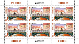 Romania 2018  / Europa Cept / Bridges / Set 2 MS - 2018