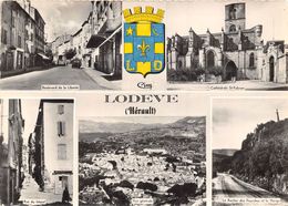 34-LODEVE- MULTIVUES - Lodeve