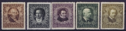 Osterreich Mi 418 B - 424B MH/* Flz/ Charniere 1922  L11,5 - Nuevos