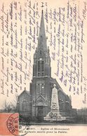 Auby église Monument Aux Morts - Auby