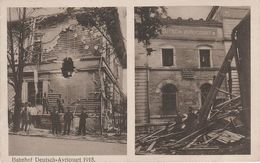 CPA - AK Deutsch Avricourt Bahnhof Gare 1915 Guerre Weltkrieg Militaire Militär Moselle Lothringen Lorraine Feldpost - Lothringen